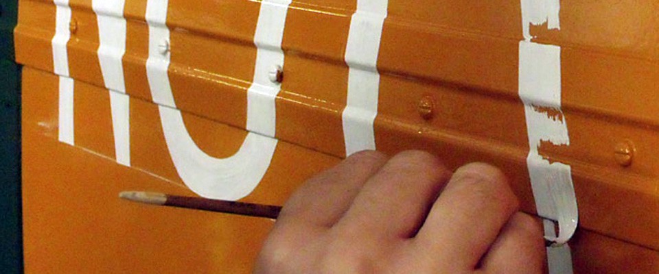 Hand painted traditional signs and lettering Hand painted traditional signs and lettering